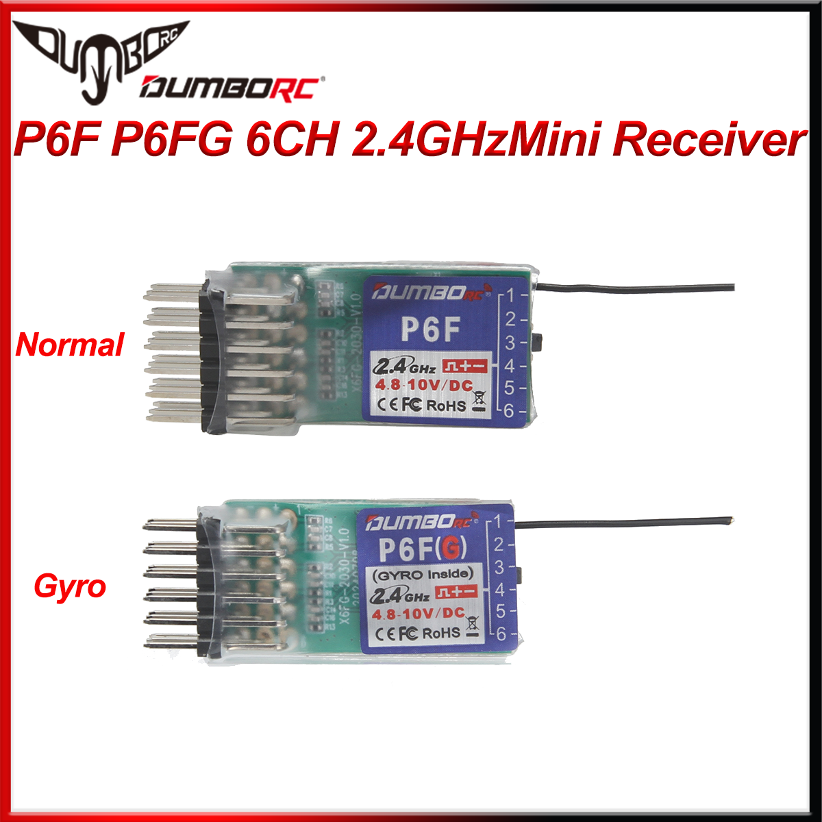 Telemetry Module Rc - DUMBORC P6F P6FG 6CH 2.4GHz Mini