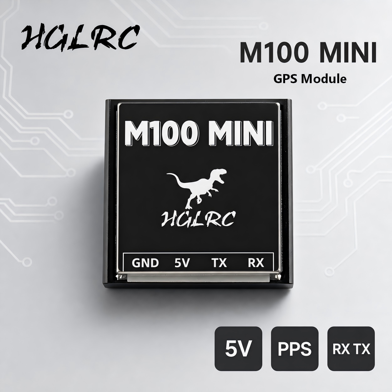 Drone Rc Gps - HGLRC M100 Mini GPS Module M10