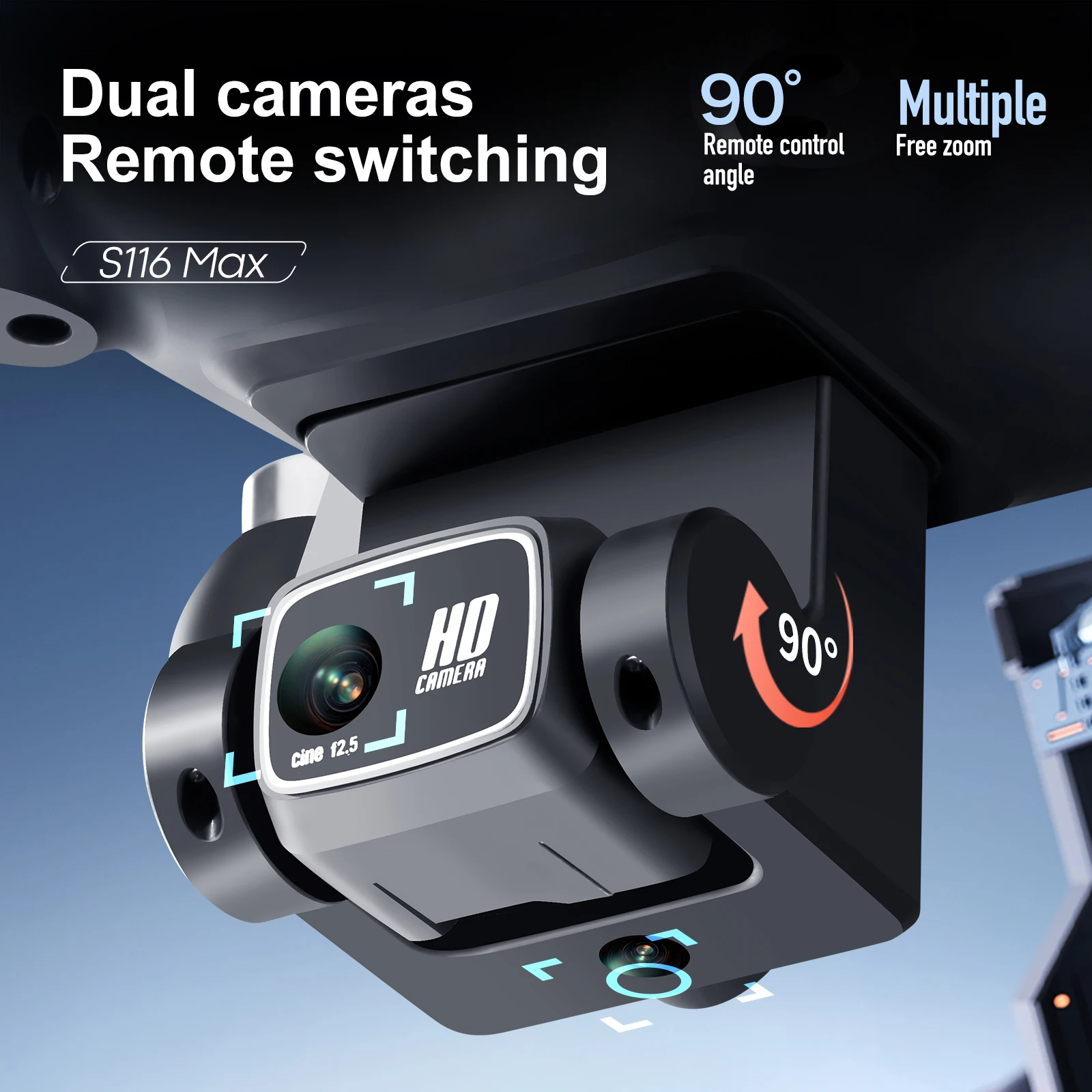 New S116 MAX Upgraded 5G HD Dr - Drone Rc S116 recensie en prijs