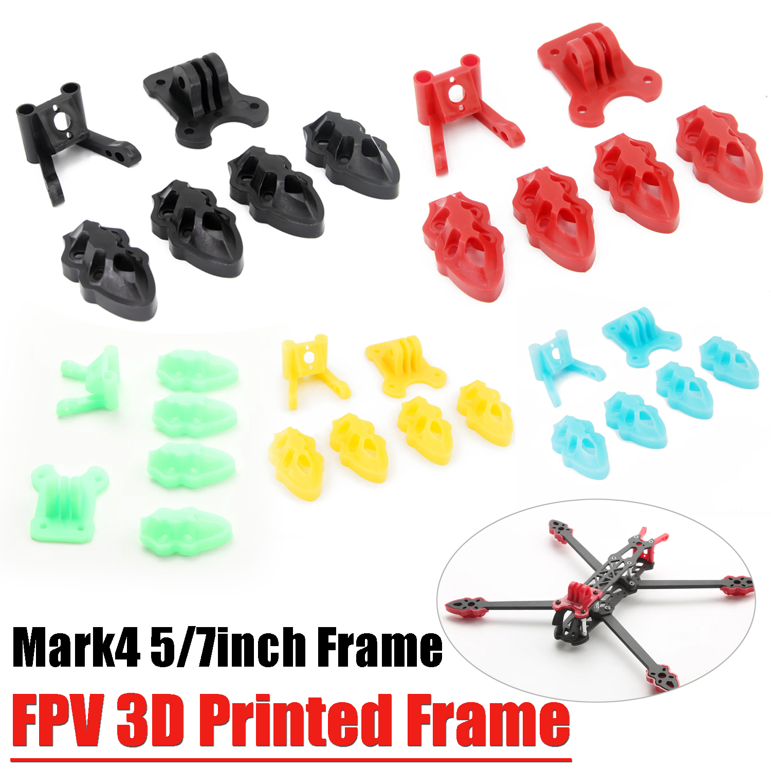 Mark4 5inch / 7inch FPV Frame  - 3D Printed Drone Part recensie en prijs