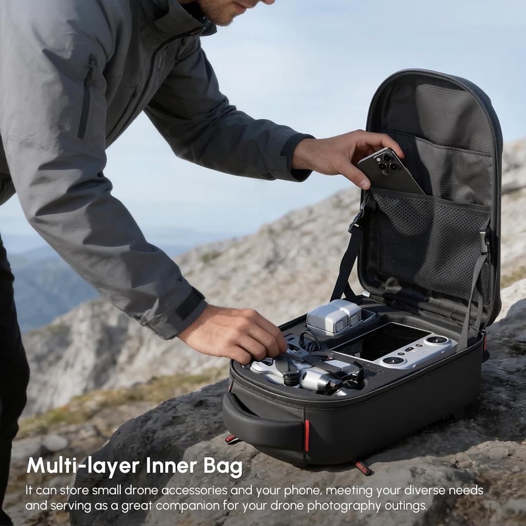 Waterproof Hard Carrying Backp - Drone Dji Rc Mini 3 Pro recensie en prijs