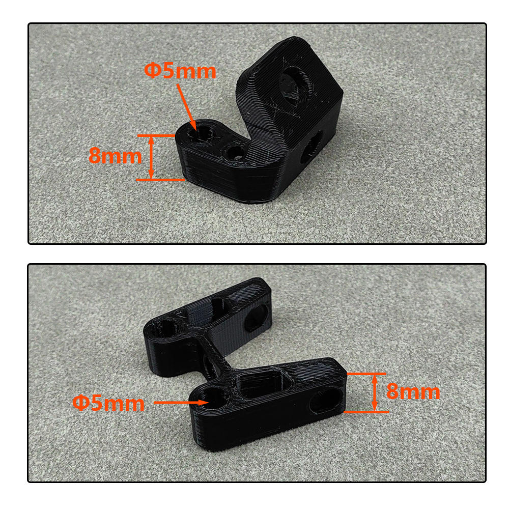 VTX Antenna Mount bracket T-sh - 3D Printed Drone Part recensie en prijs