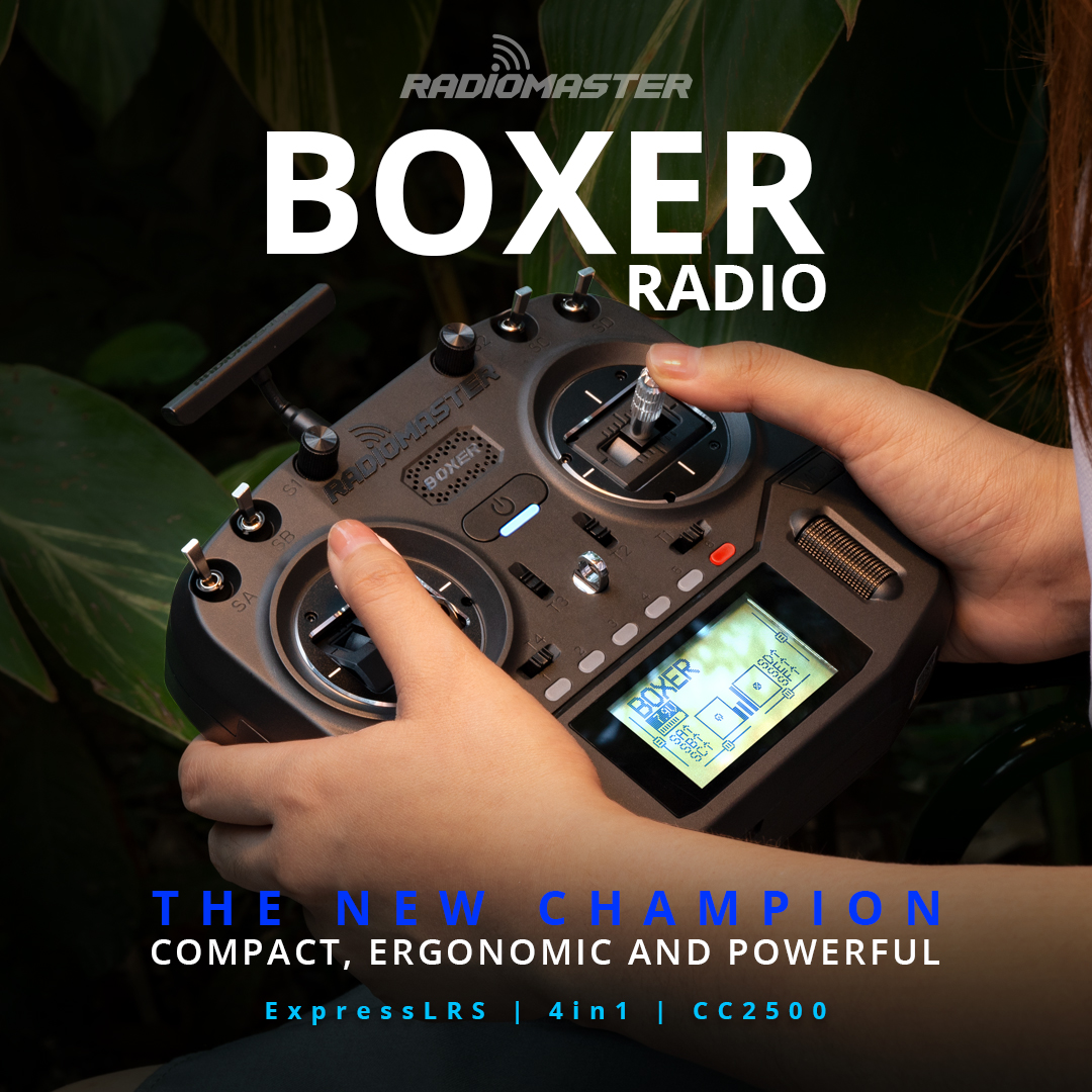RadioMaster Boxer  2.4G 16ch H - Drone Rc Leading recensie en prijs