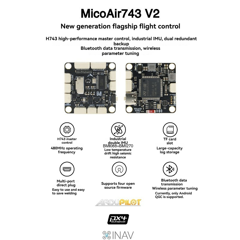 MicoAir743 V2   Flight Control - Betaflight Flight Controller recensie en prijs