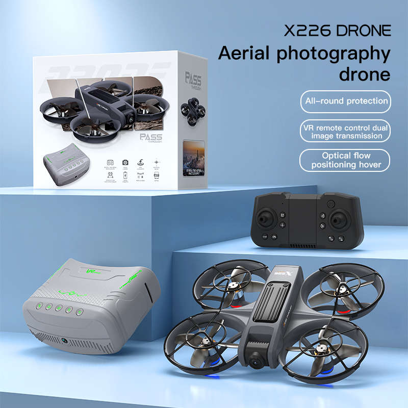 X226 VR FPV Drone 4K HD Dual C - Drone Rc Holder recensie en prijs