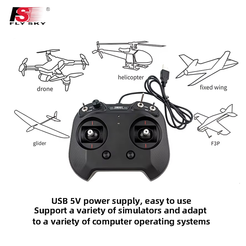 Flysky SM001 8CH RC Flight Sim - Drone Rc Simulator recensie en prijs