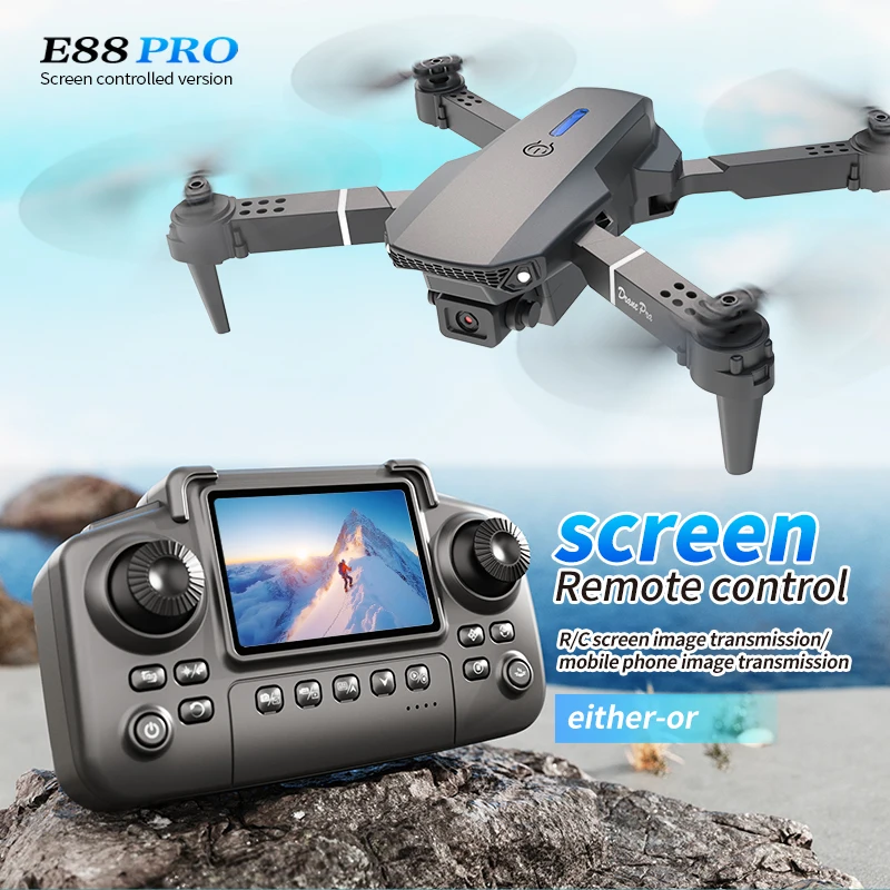Professional E88 PRO Drone wit - Drone Rc Holder recensie en prijs