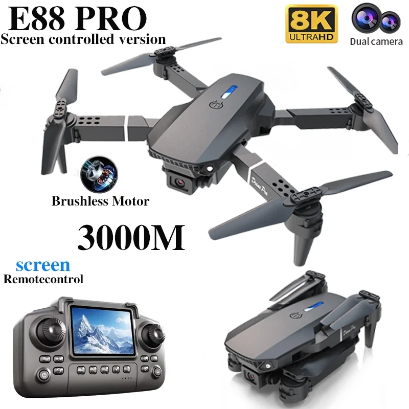 Professional E88 PRO Drone wit - Drone Rc Holder recensie en prijs