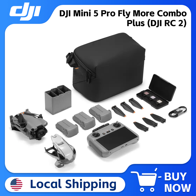 DJI Mini 5 Pro Fly More Combo  - Drone Dji Rc Plus 2 recensie en prijs
