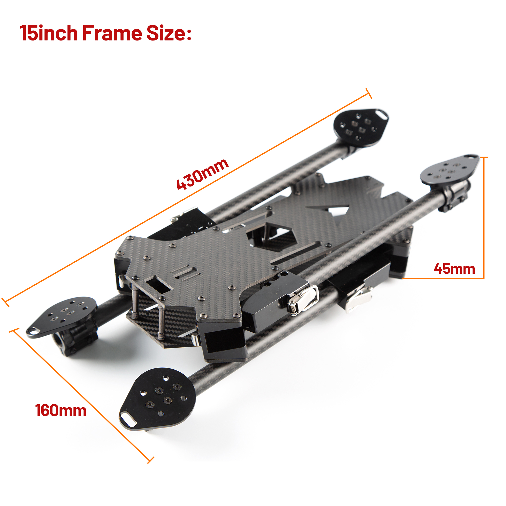 15inch /17inch FPV Carbon Fibe - Drone Rc Leading recensie en prijs