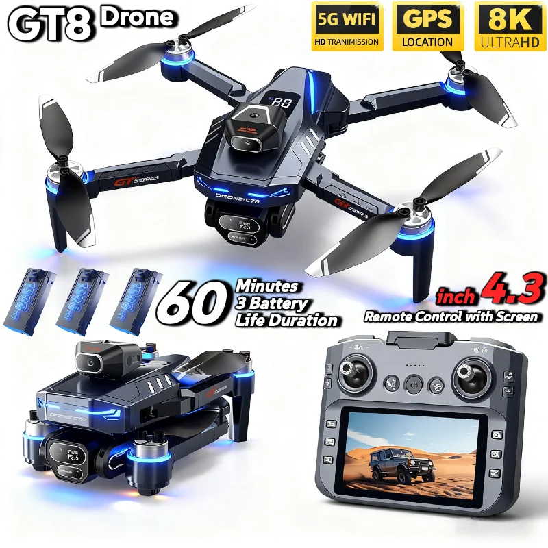 HOT For LSRC GT8 Drone 4K Prof - Drone Rc Holder recensie en prijs