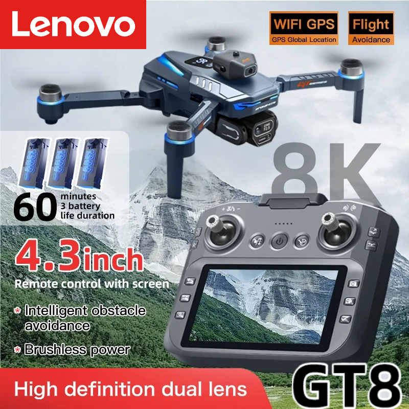 Lenovo GT8 Drone 8K Profession - Drone Gps Rc Tt36 recensie en prijs