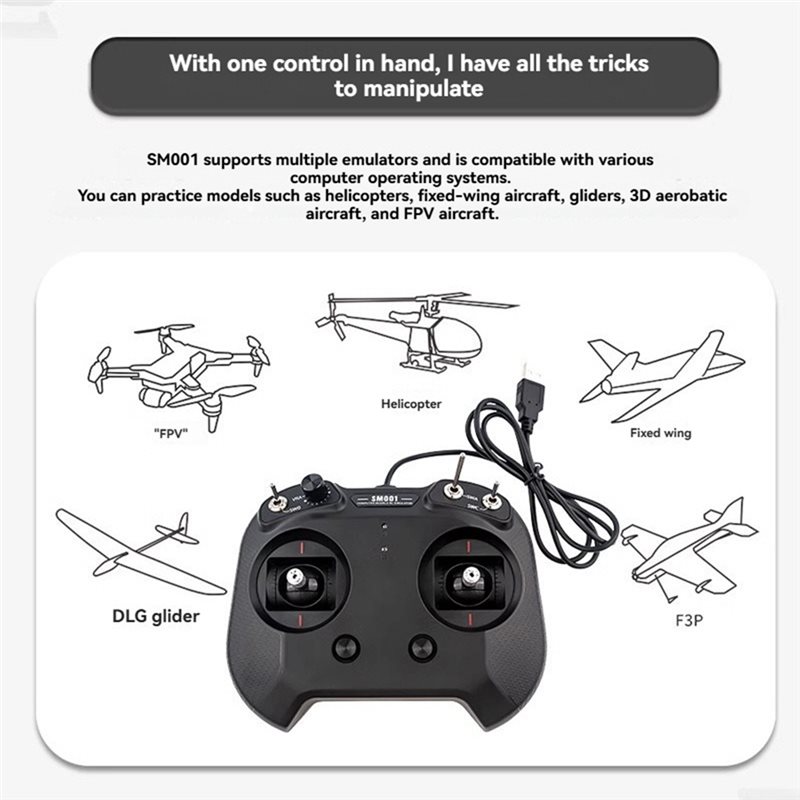 SQPP-FS-SM001 6CH For RC FPV D - Drone Rc Simulator recensie en prijs