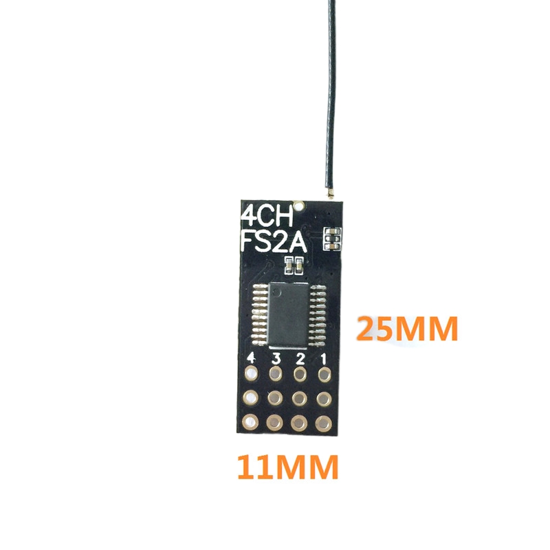Flysky FS2A Mini Receiver 4CH  - Drone Rc Leading recensie en prijs