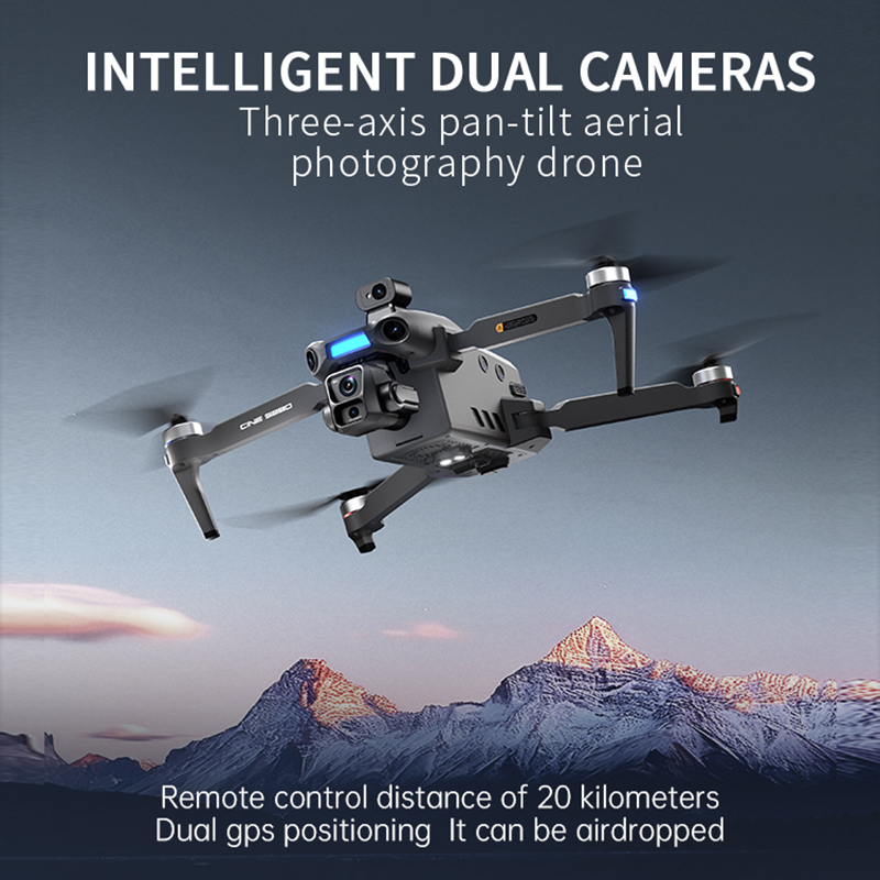 2026 New 8K Dual Camera Drone  - Drone Rc Gps recensie en prijs