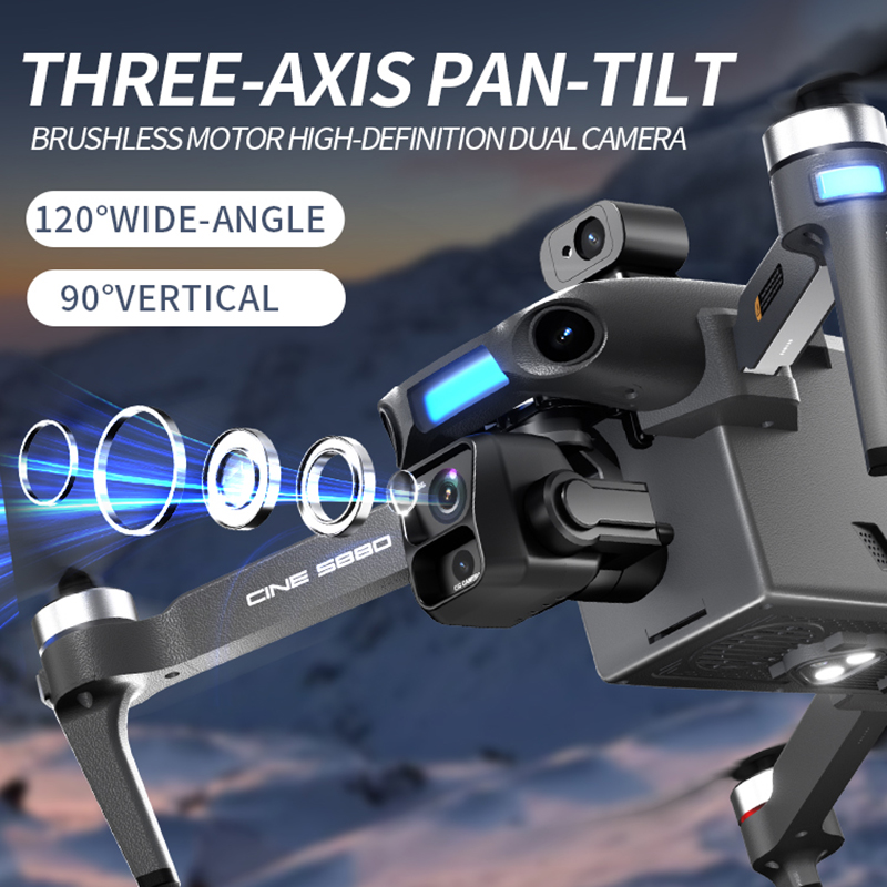 2026 New 8K Dual Camera Drone  - Drone Rc Gps recensie en prijs