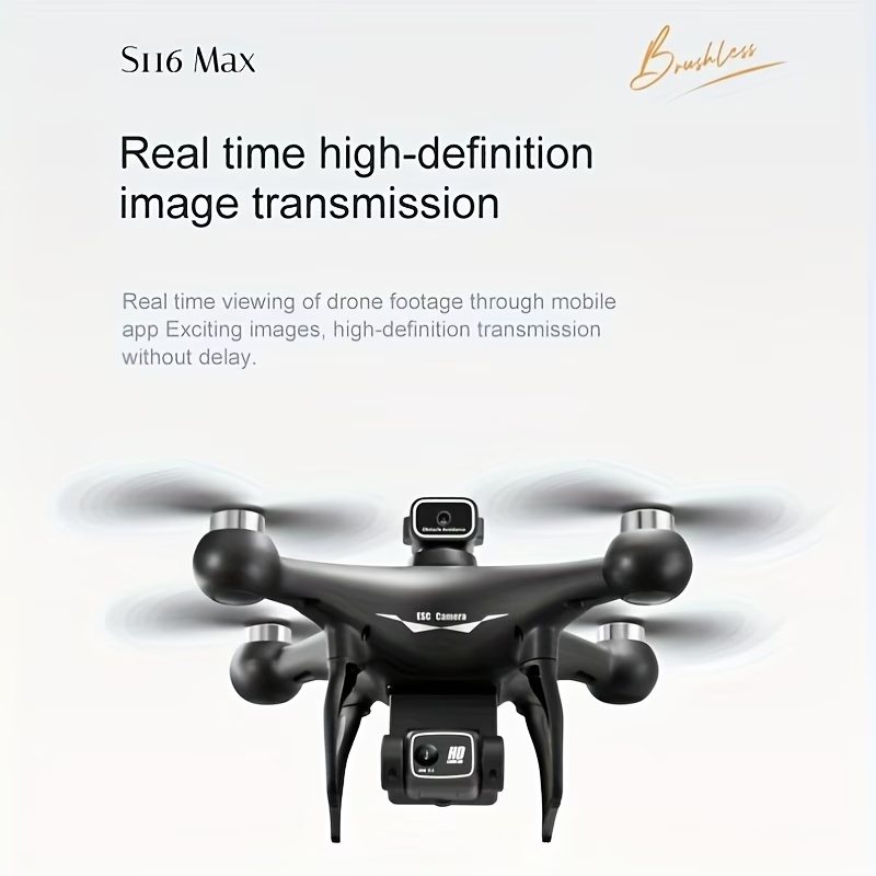 New Brushless Motor Optical Fl - Drone Rc S116 recensie en prijs