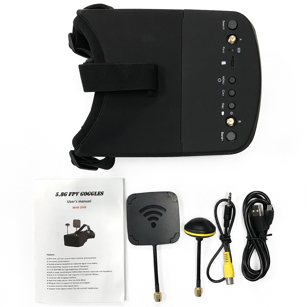 9IMOD LS-800D 5.8G 40CH FPV Go - Fpv Goggles Headset recensie en prijs
