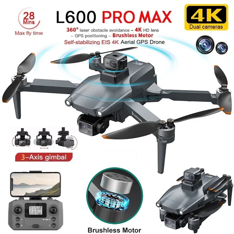 L600 PRO MAX GPS Drone Profess - Drone Gps Rc Tt36 recensie en prijs