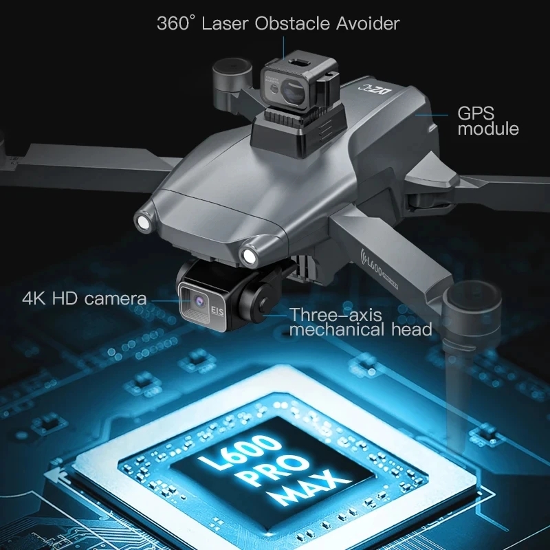 L600 PRO MAX GPS Drone Profess - Drone Gps Rc Tt36 recensie en prijs
