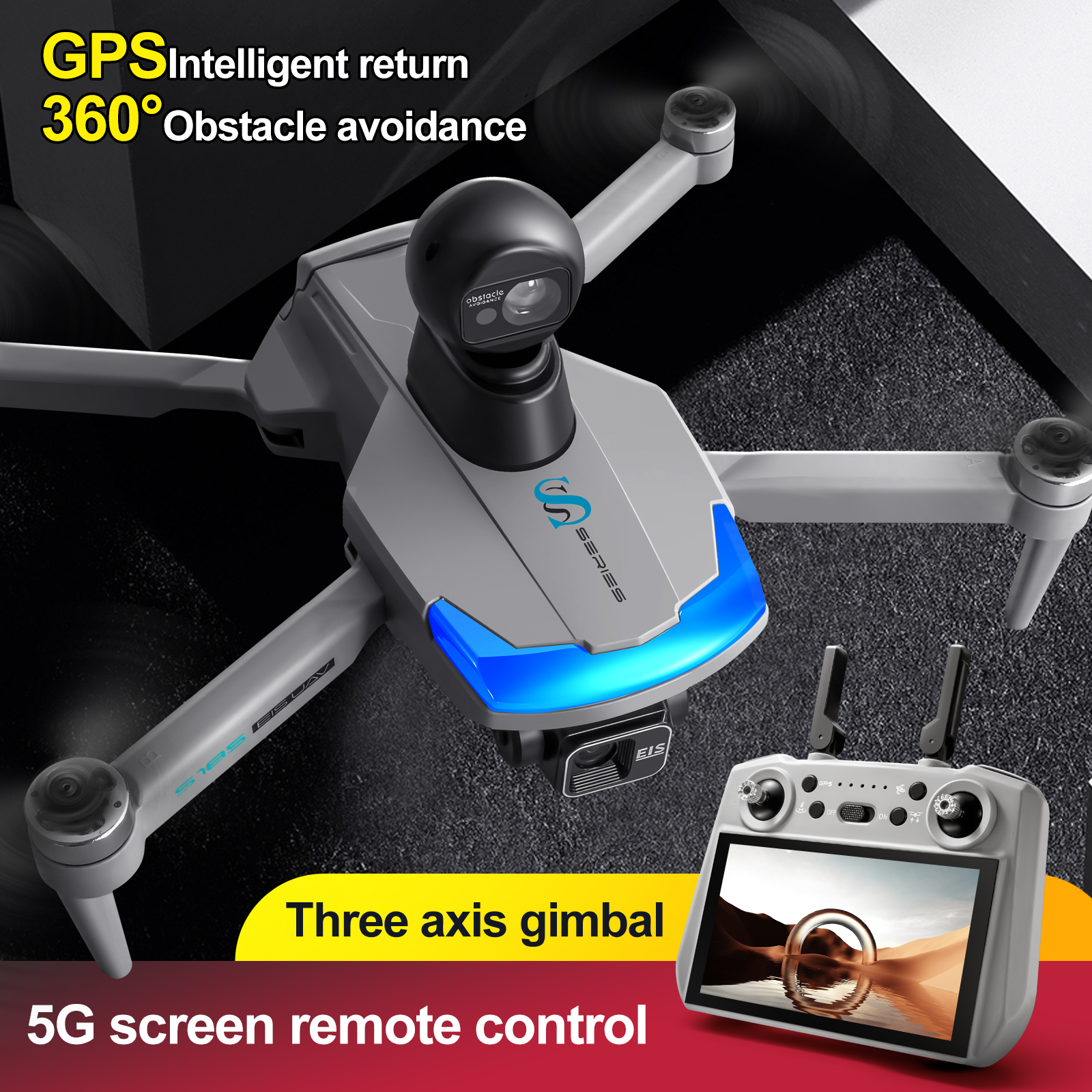 S185 GPS Drone With 5.5inch To - Drone Gps Rc Tt36 recensie en prijs