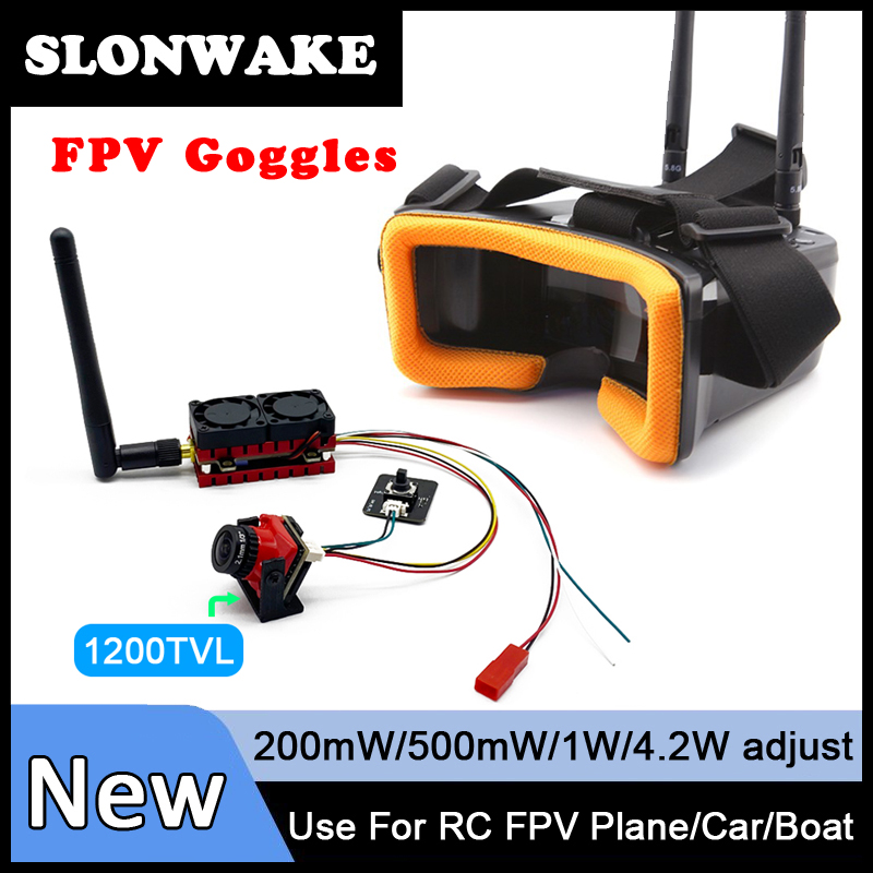 SLONWAKE 5.8G 48CH 4.2W VTX Tr - Fpv Goggles Headset recensie en prijs