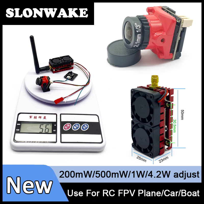 SLONWAKE 5.8G 48CH 4.2W VTX Tr - Fpv Goggles Headset recensie en prijs