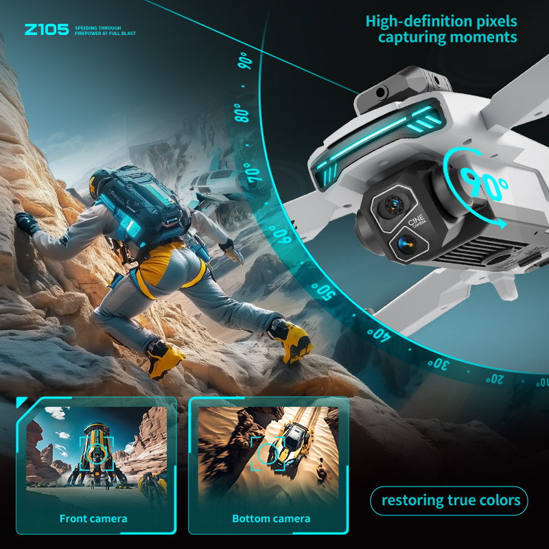New Z105 RC Drone 8K Professio - Drone Rc Action recensie en prijs