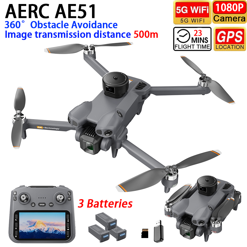 AERC AE51 Drone GPS WIFI FPV E - Drone Rc Holder recensie en prijs