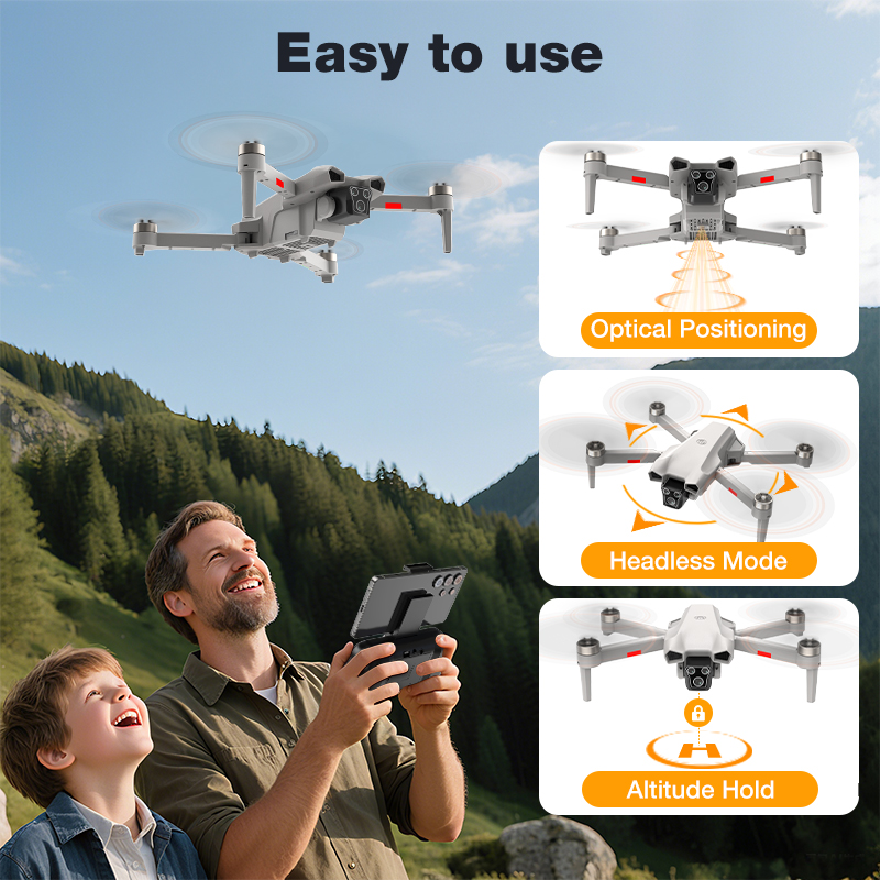 NEW Hot L017 Pro Drone Brushle - Drone Rc Pro 2 recensie en prijs