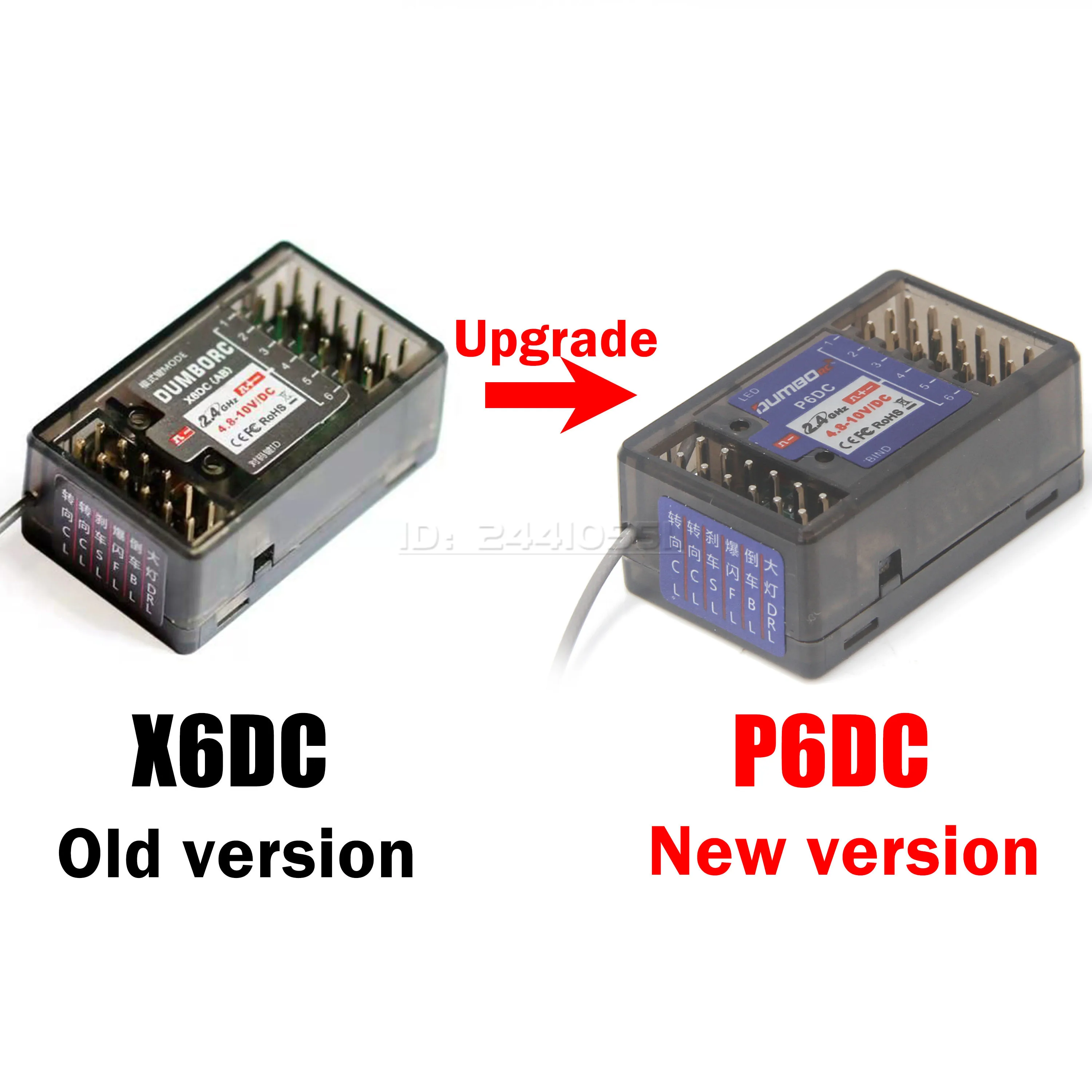 DUMBORC 6CH P6DC P6DCG Gyro Re - Telemetry Module Rc recensie en prijs