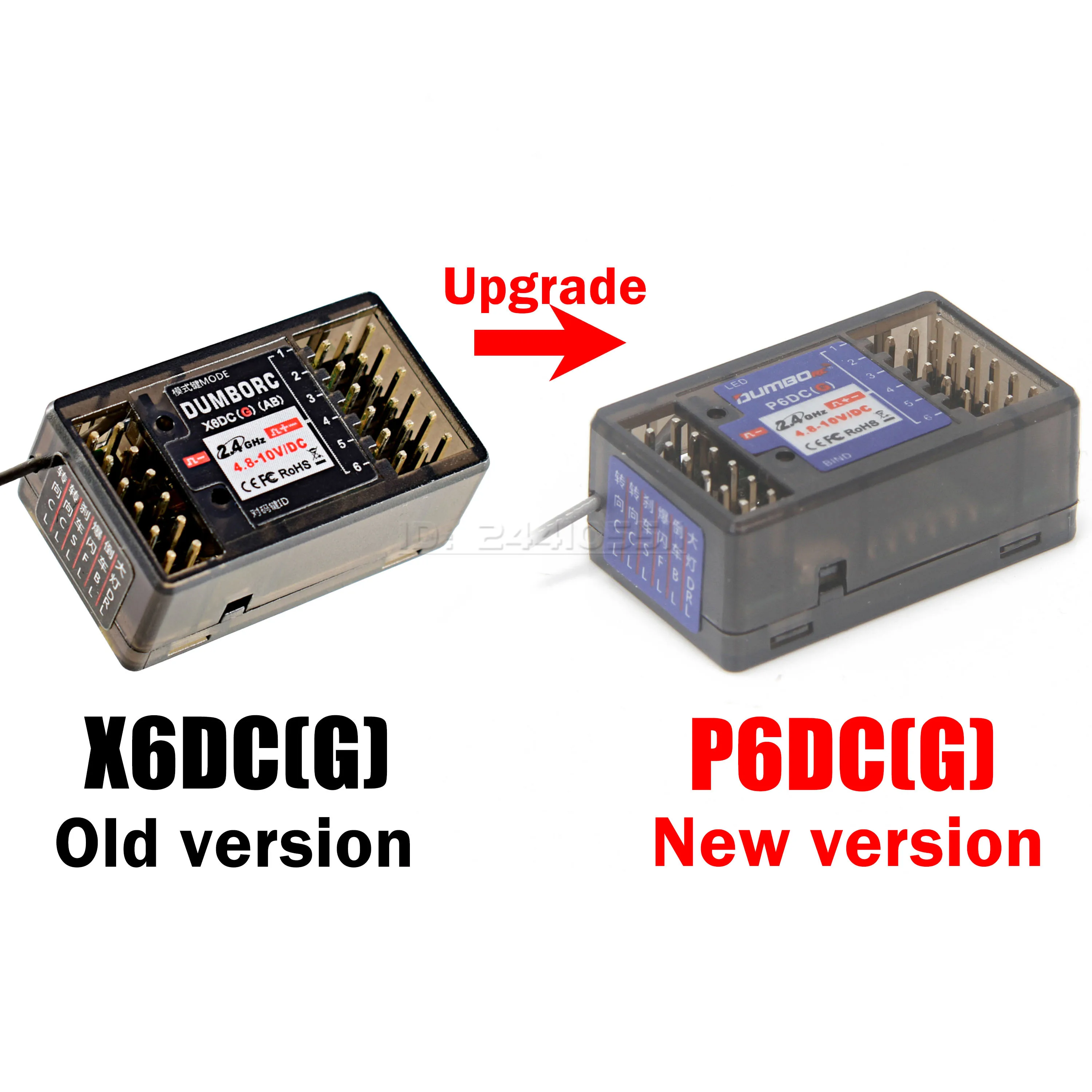 DUMBORC 6CH P6DC P6DCG Gyro Re - Telemetry Module Rc recensie en prijs