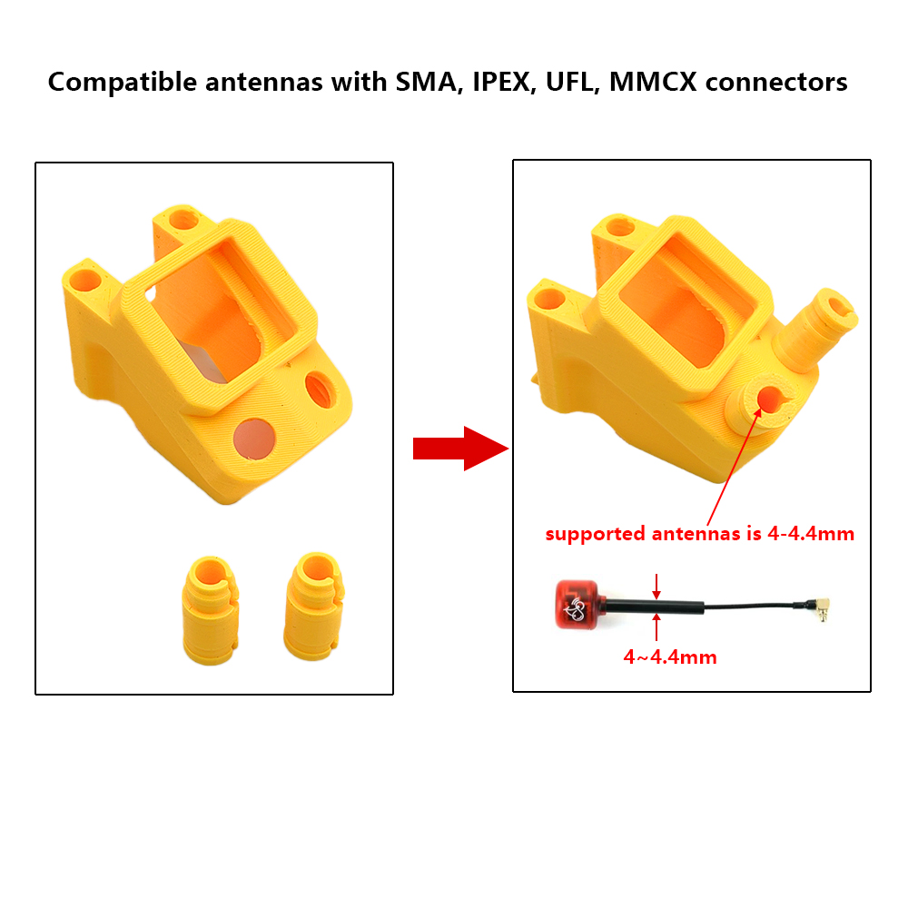 PhiSital 3D Printed Parts TPU  - 3D Printed Drone Part recensie en prijs